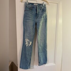 Abercrombie 90s straight ultra high rise jeans